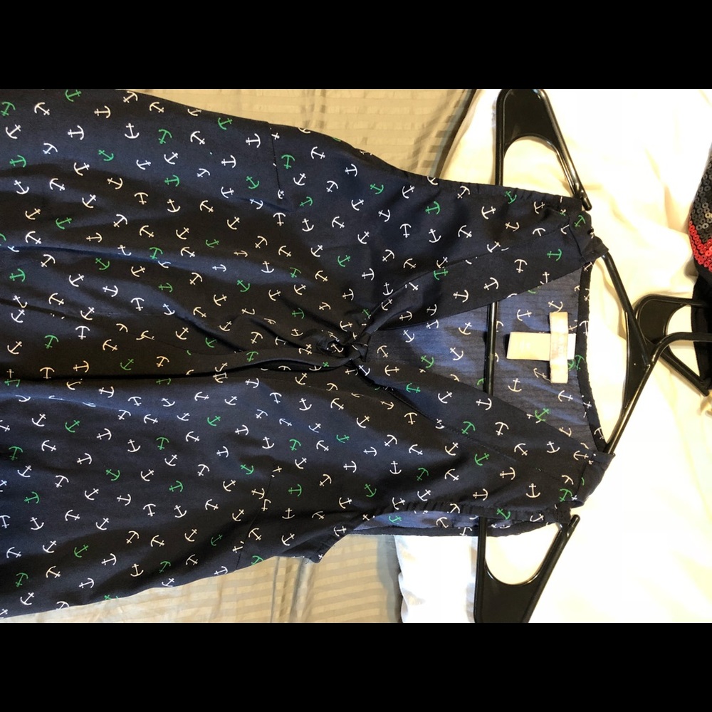 Banana republic anchor tank top